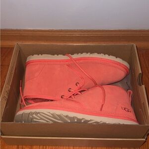 UGG Coral Suede Ankle Boots